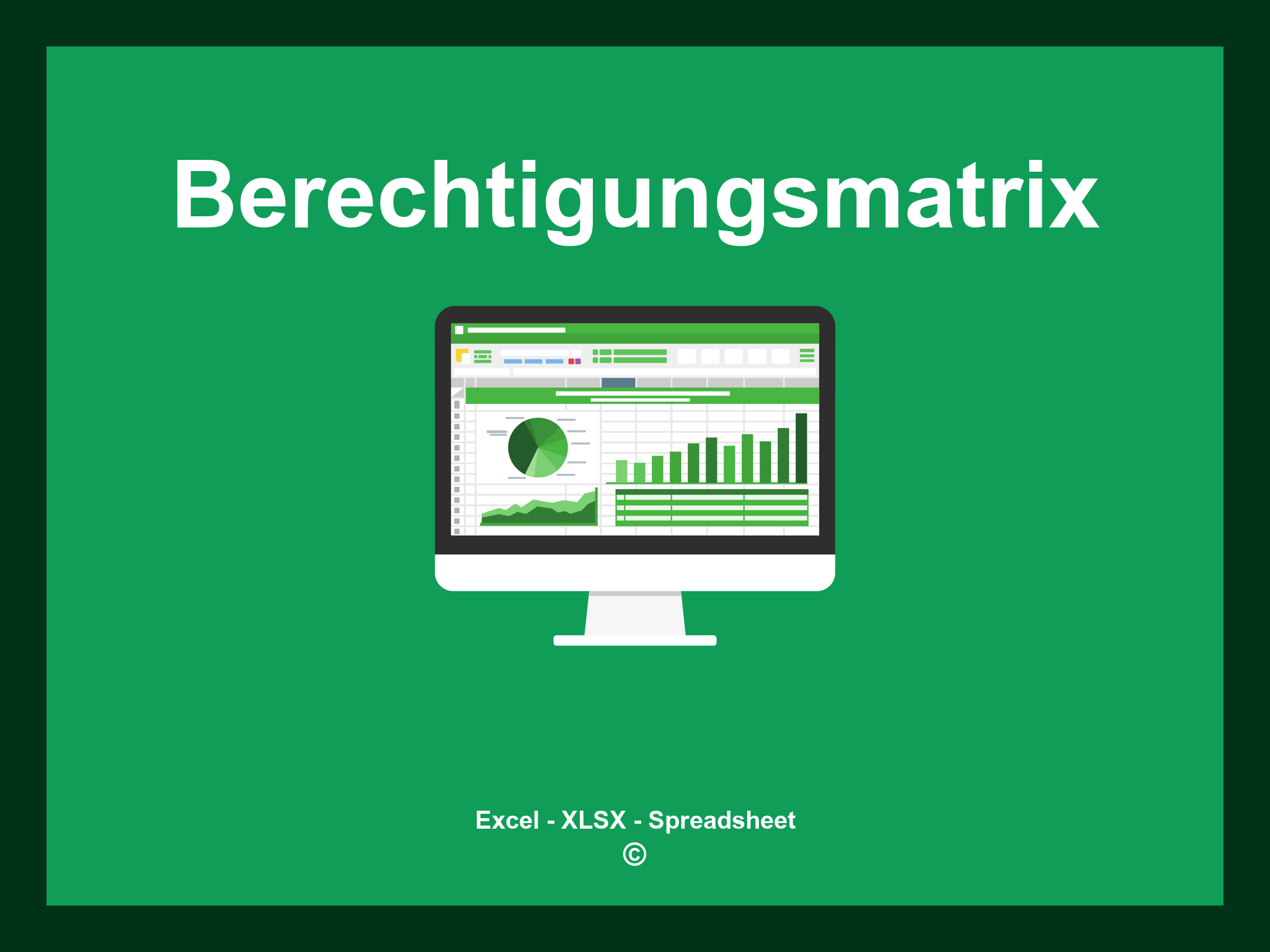 Berechtigungsmatrix Excel Vorlage