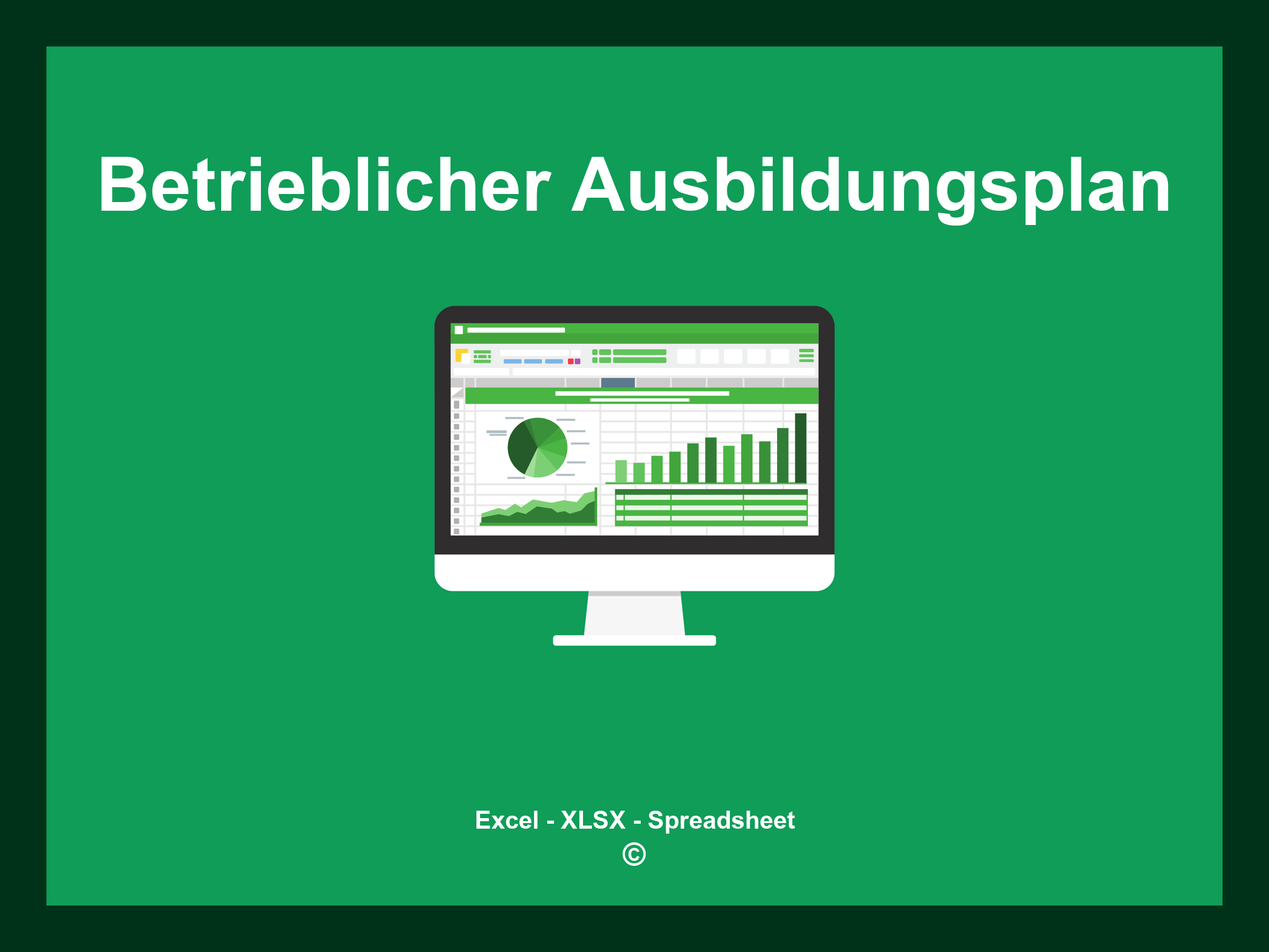 Betrieblicher Ausbildungsplan Vorlage Excel