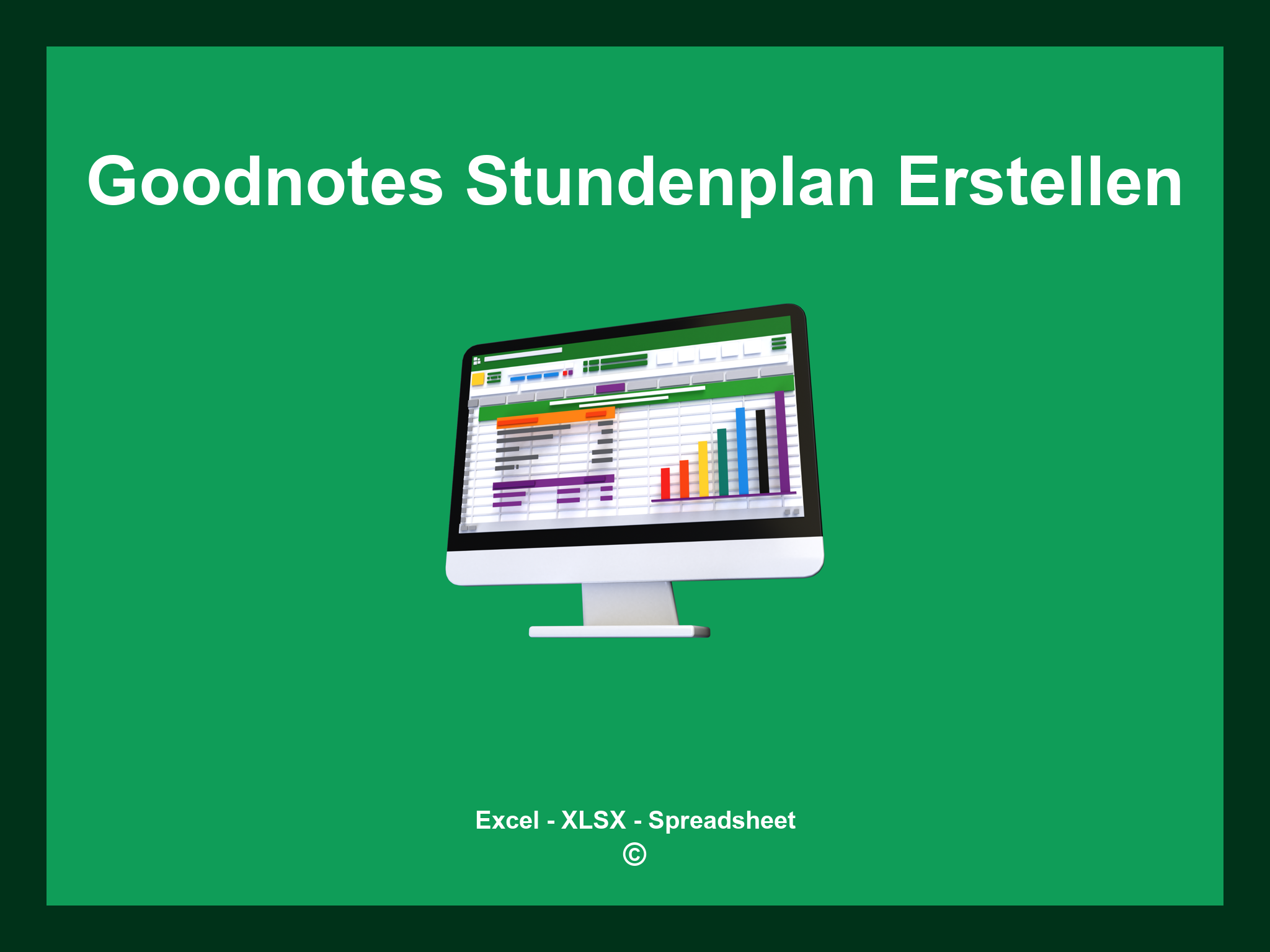Goodnotes Stundenplan Erstellen
