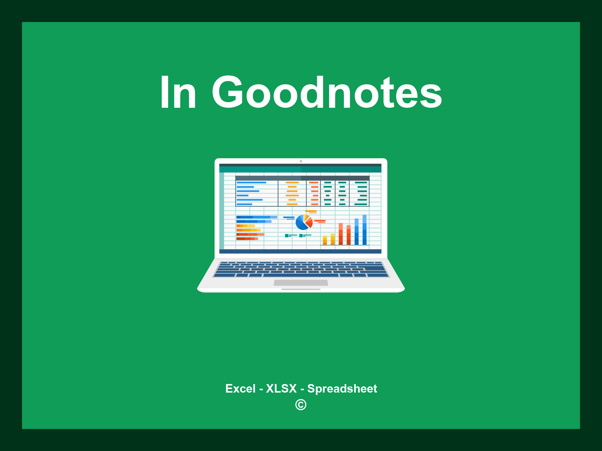 Excel In Goodnotes