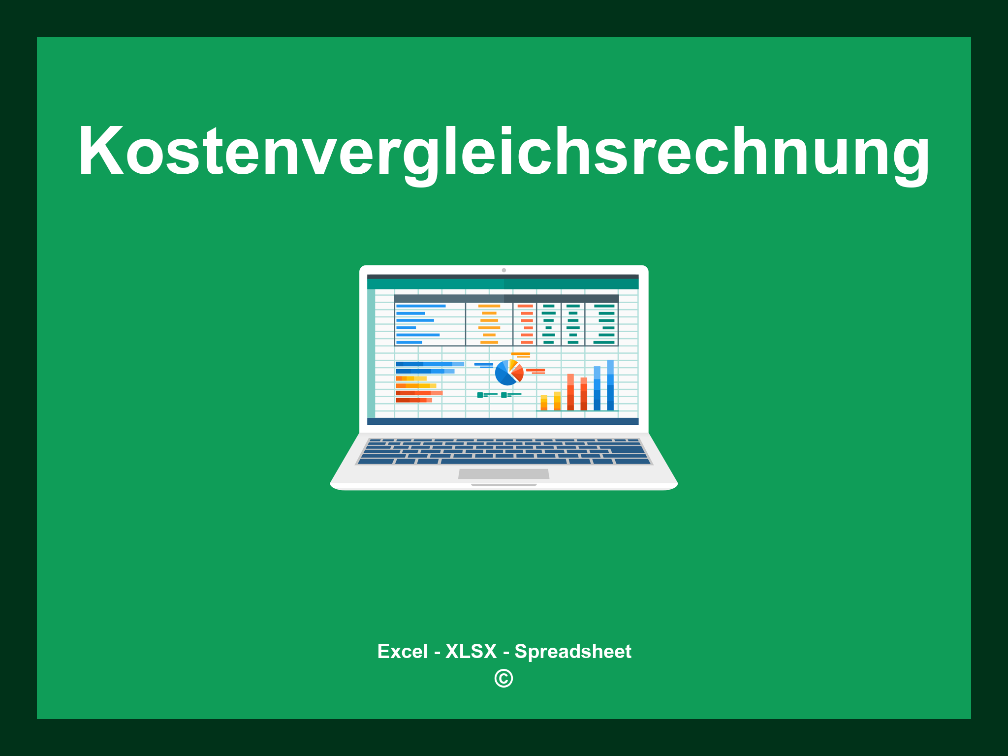 Kostenvergleichsrechnung Excel