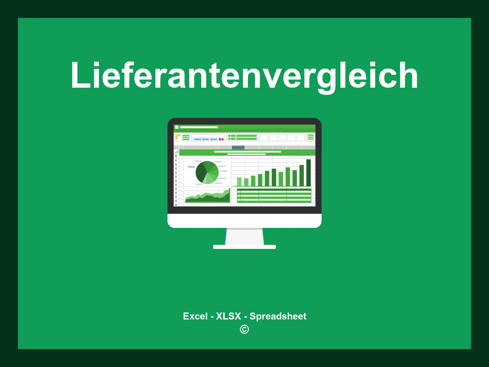 Lieferantenvergleich Excel Vorlage
