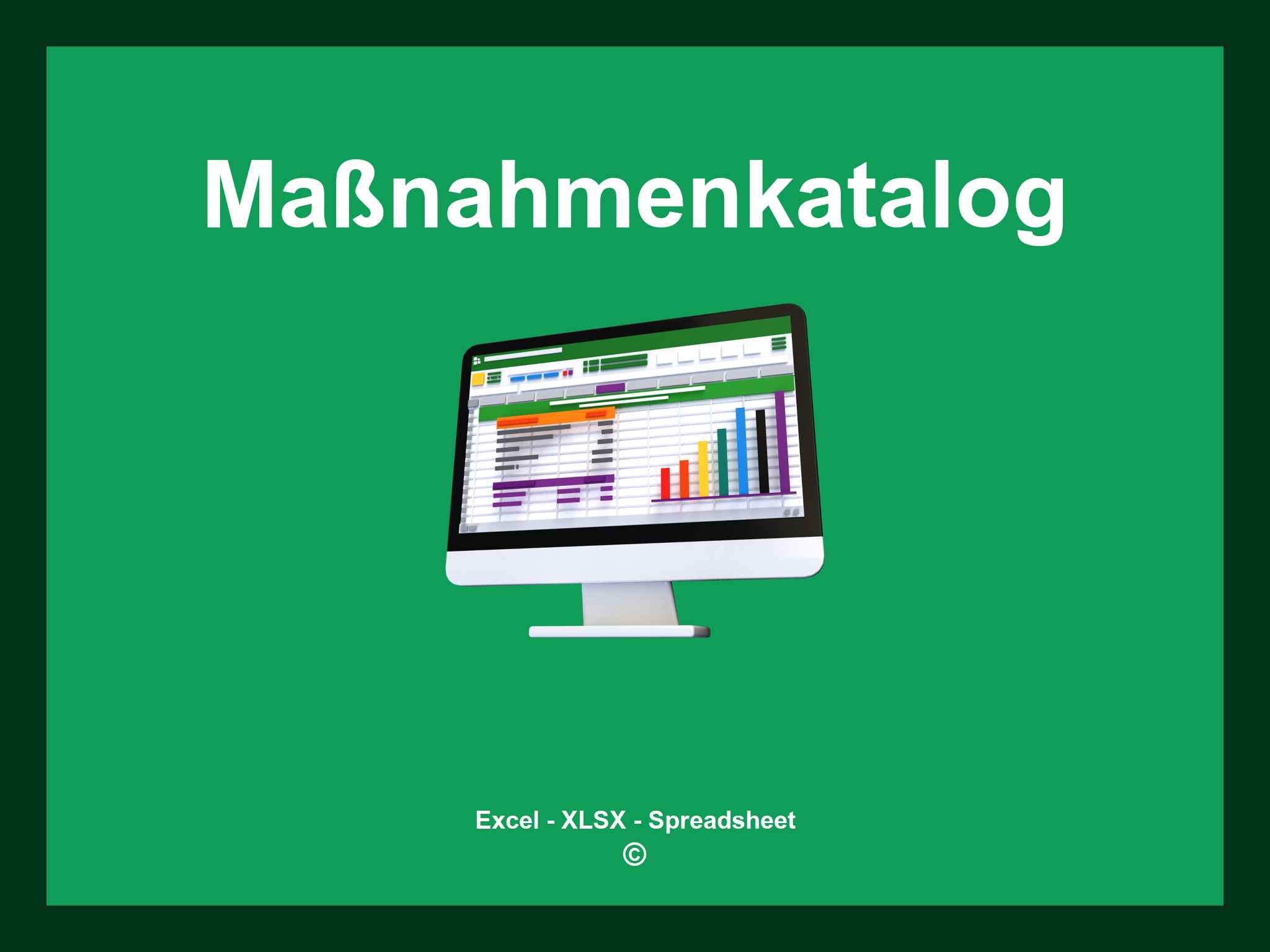 Maßnahmenkatalog Vorlage
