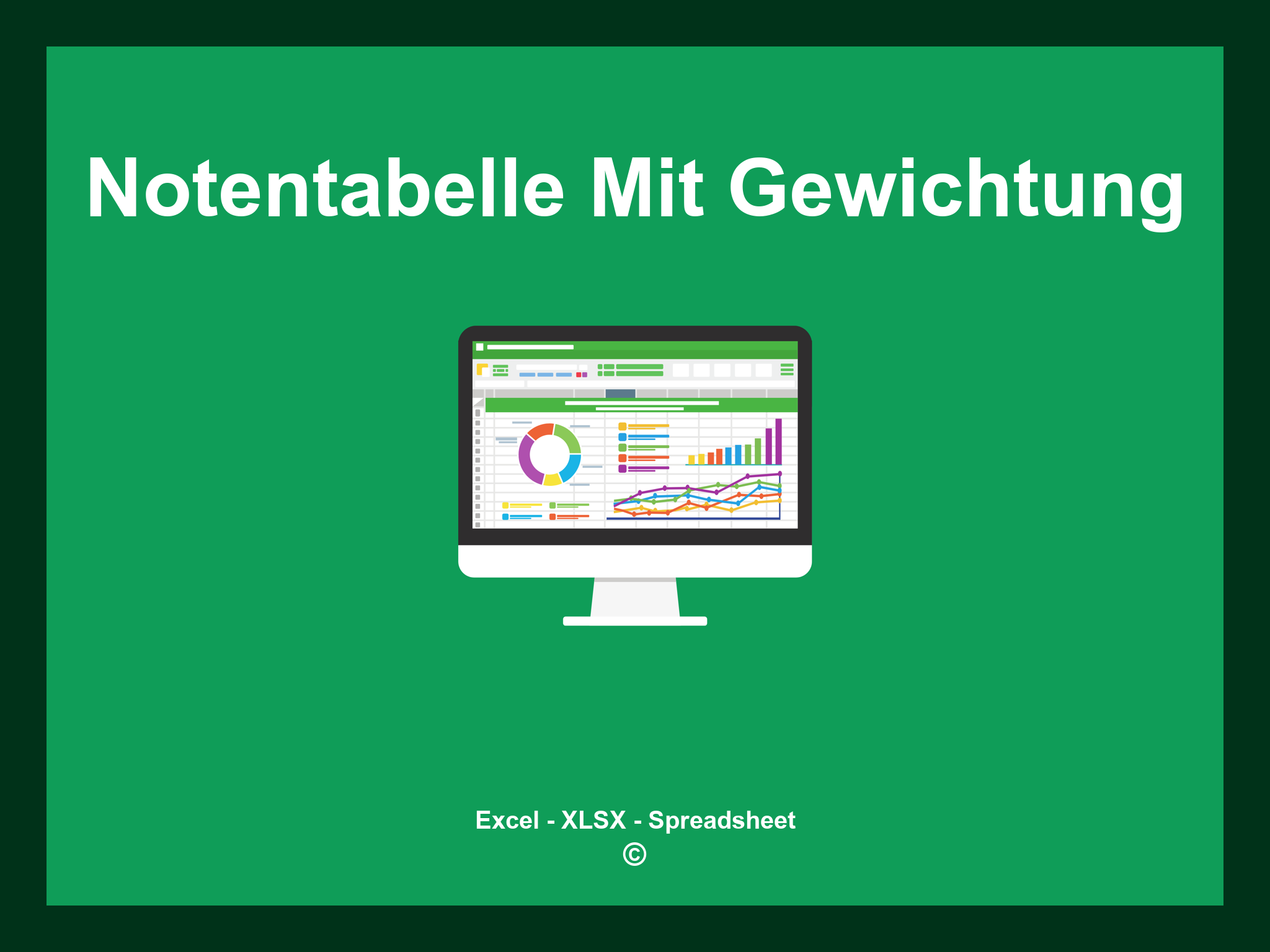Excel Notentabelle Mit Gewichtung Vorlage