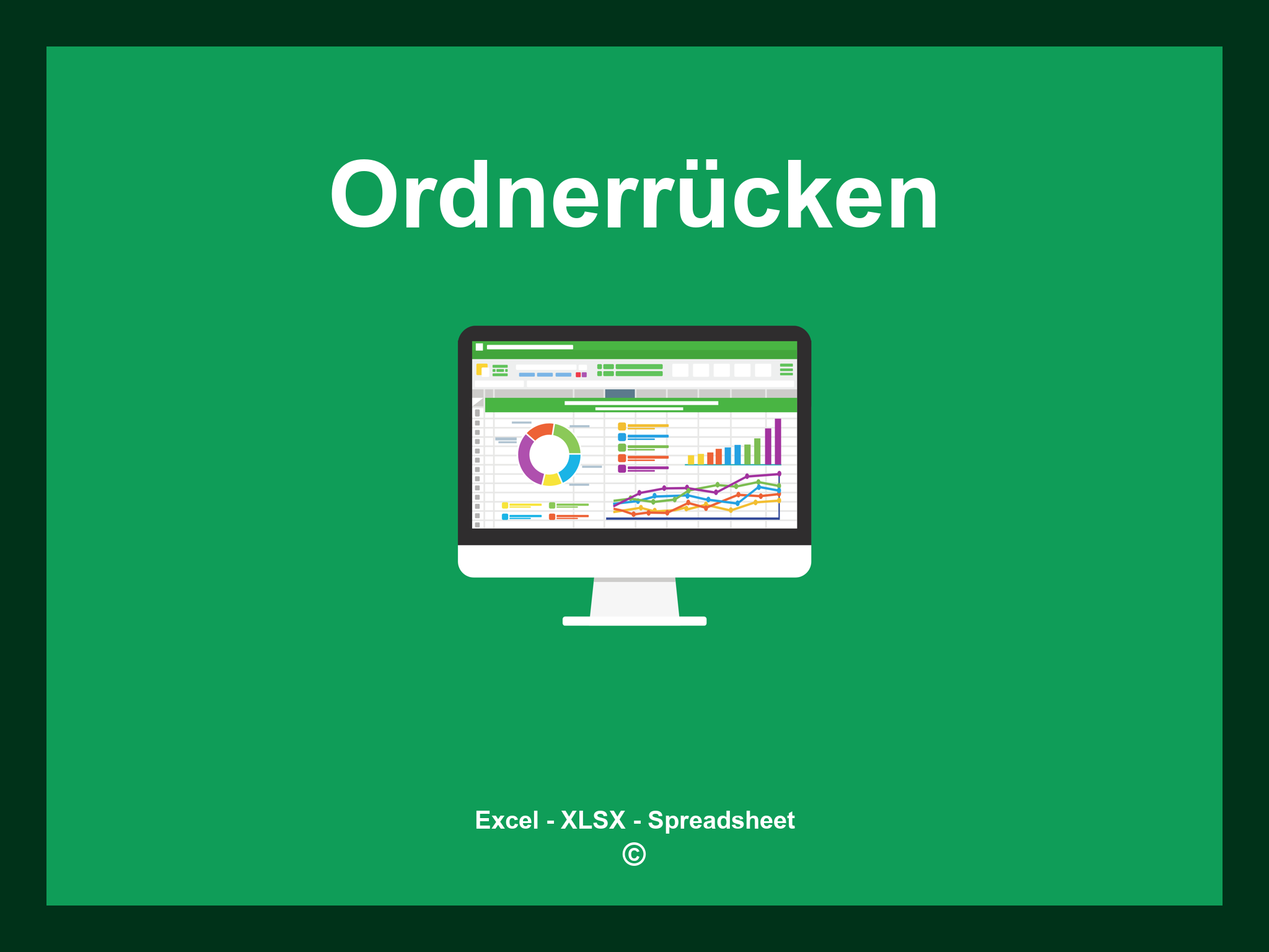 Ordnerrücken Vorlage Excel