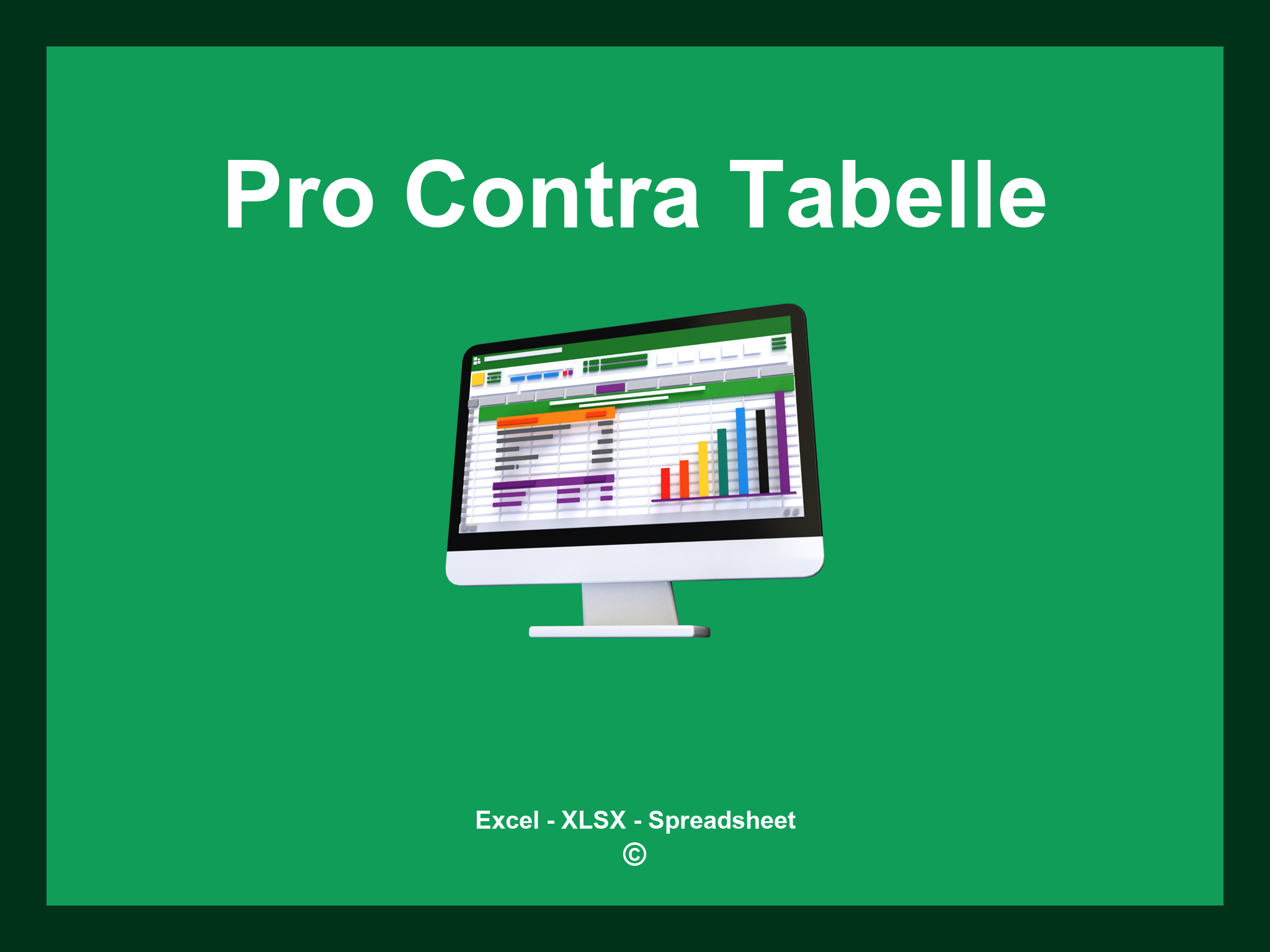 Pro Contra Tabelle Vorlage