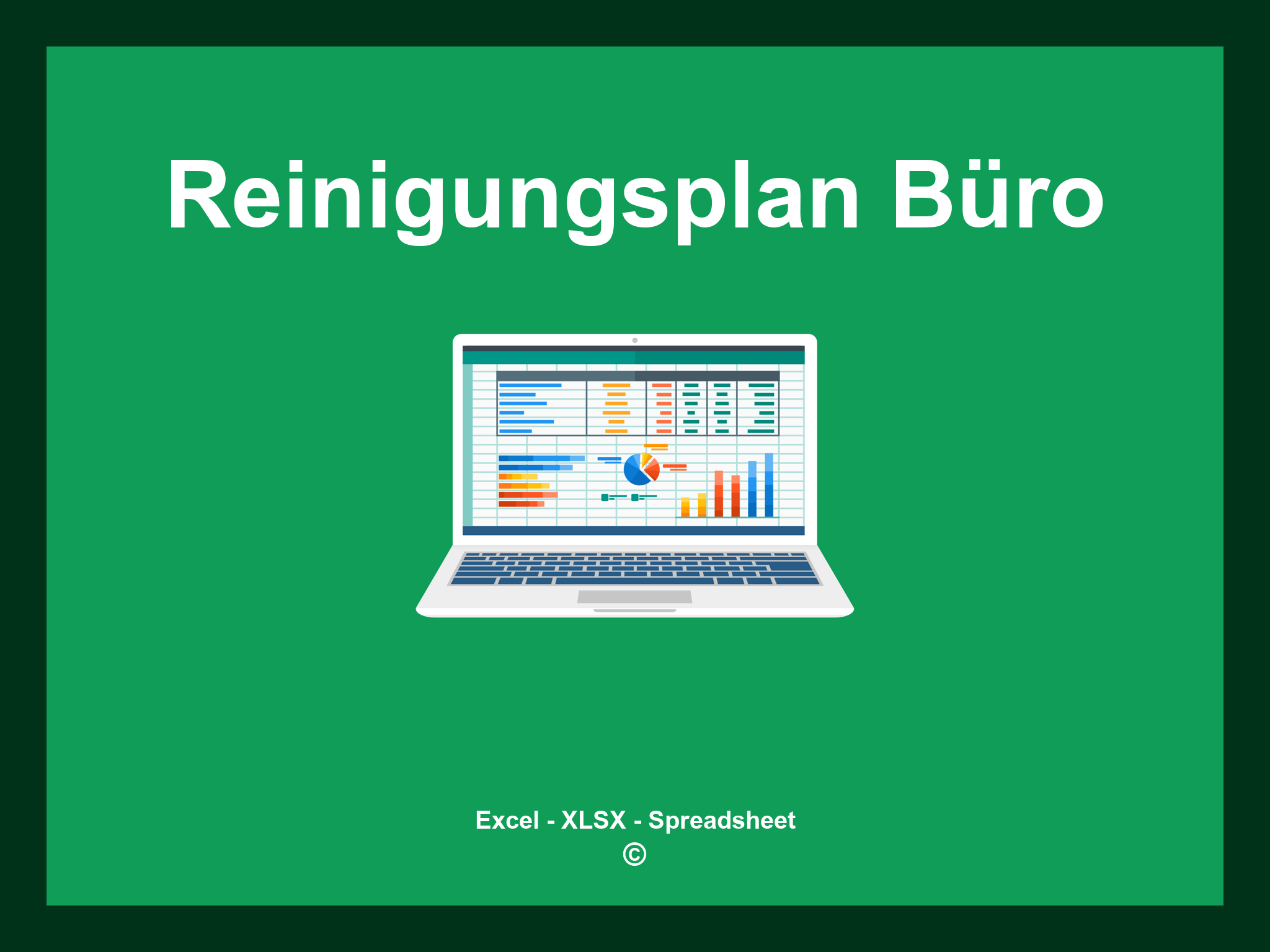Reinigungsplan Büro Vorlage