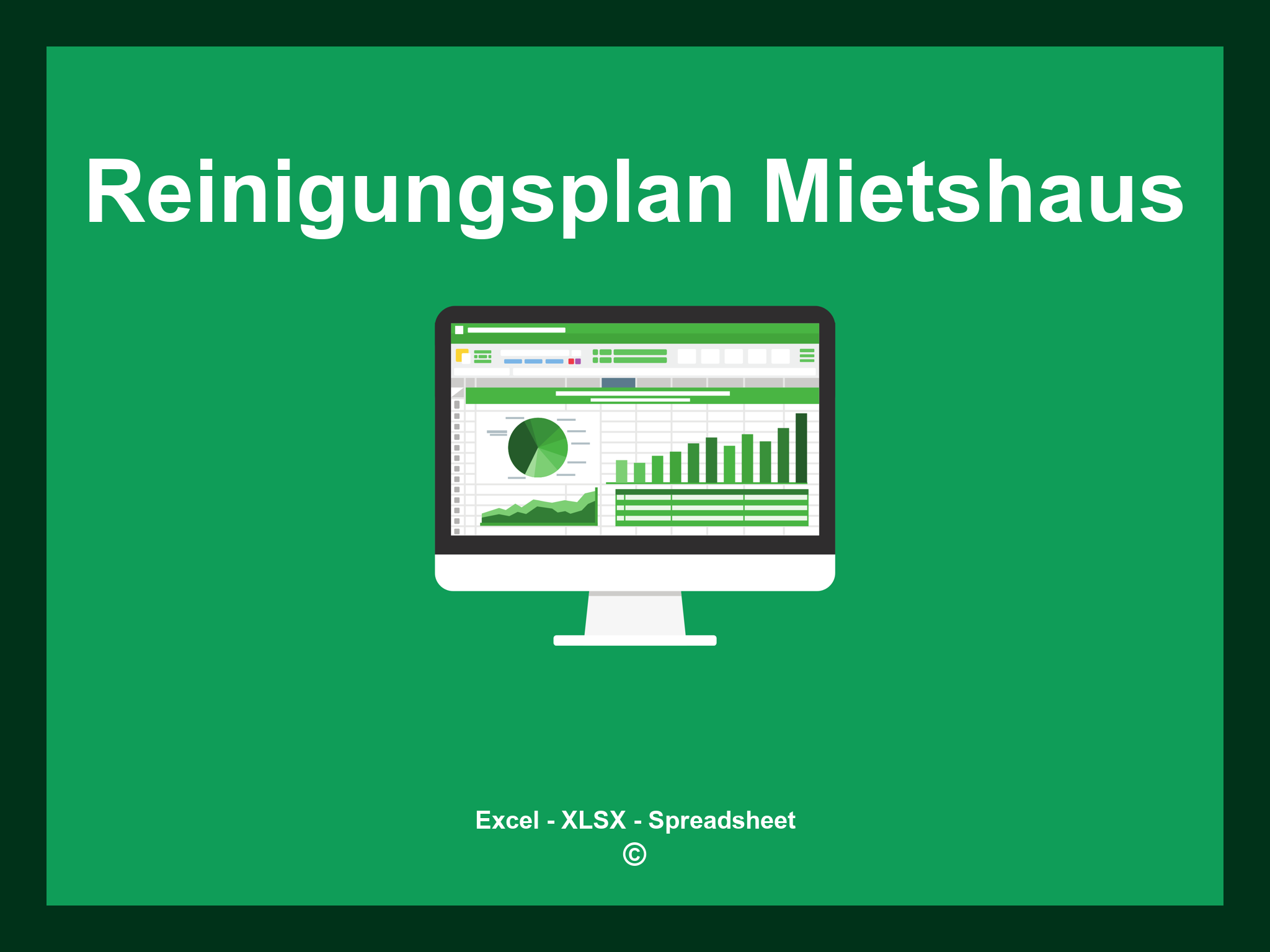Reinigungsplan Mietshaus Vorlage Excel