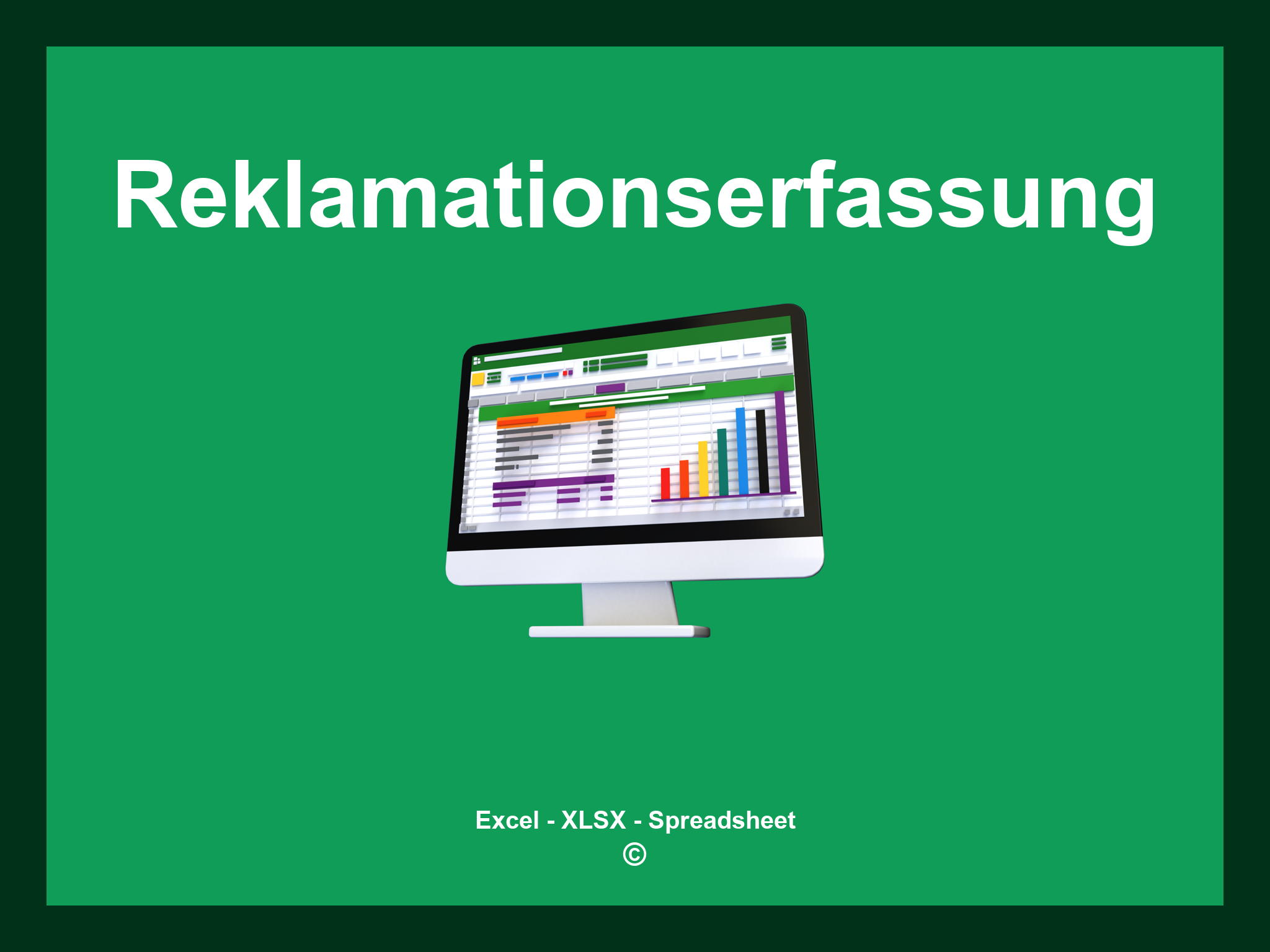 Reklamationserfassung Excel Vorlage