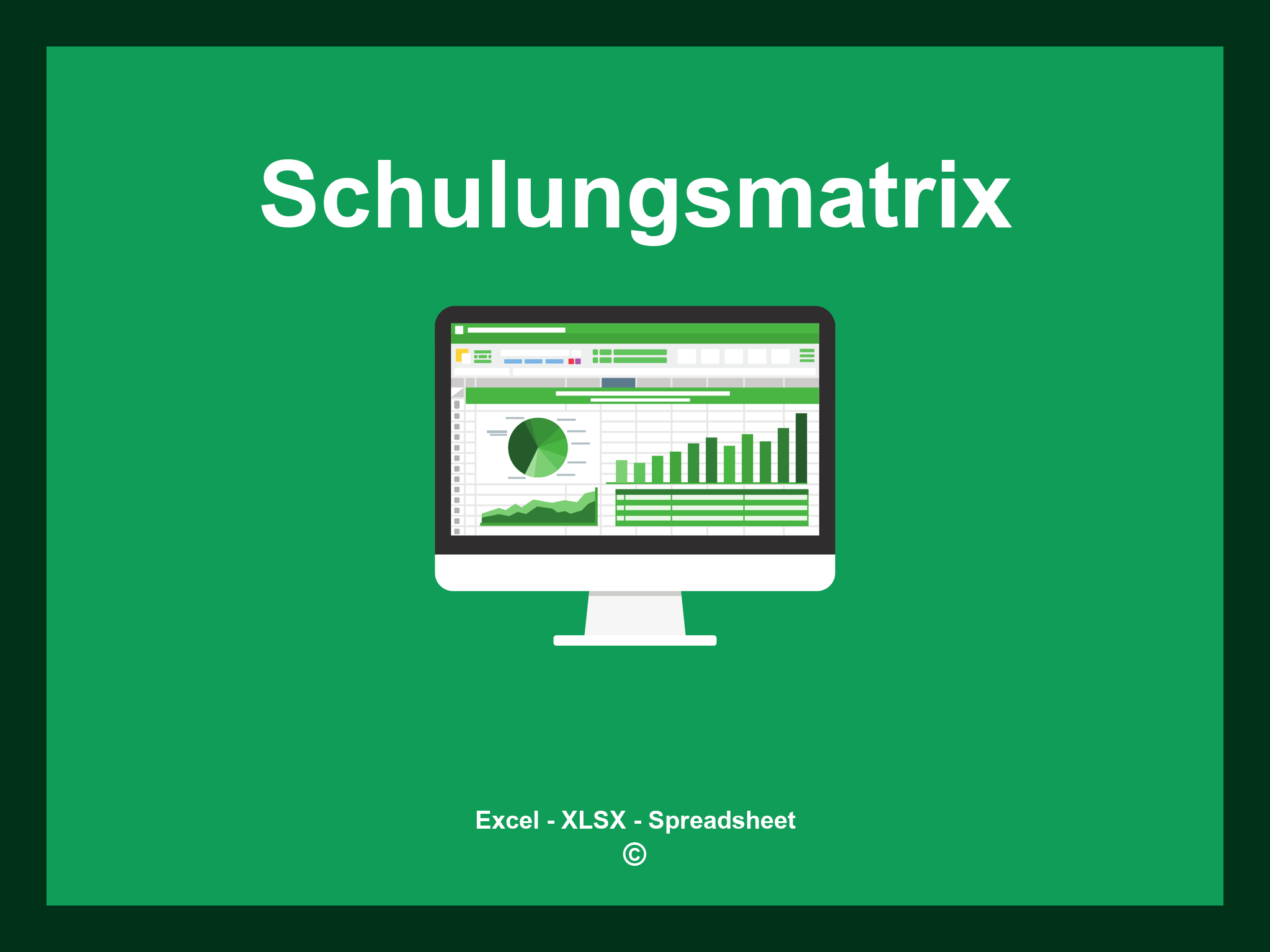 Schulungsmatrix Excel Vorlage