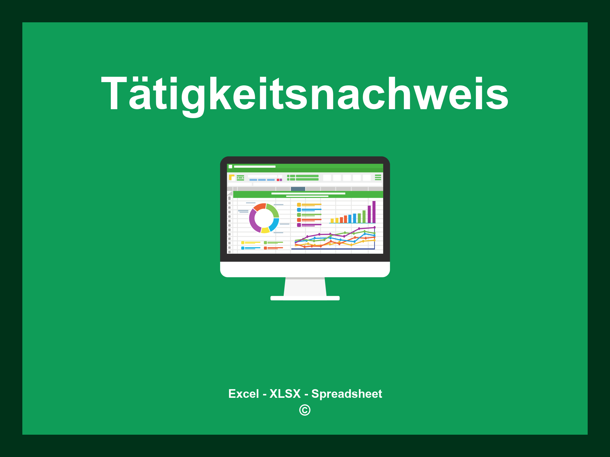 Tätigkeitsnachweis Vorlage Excel