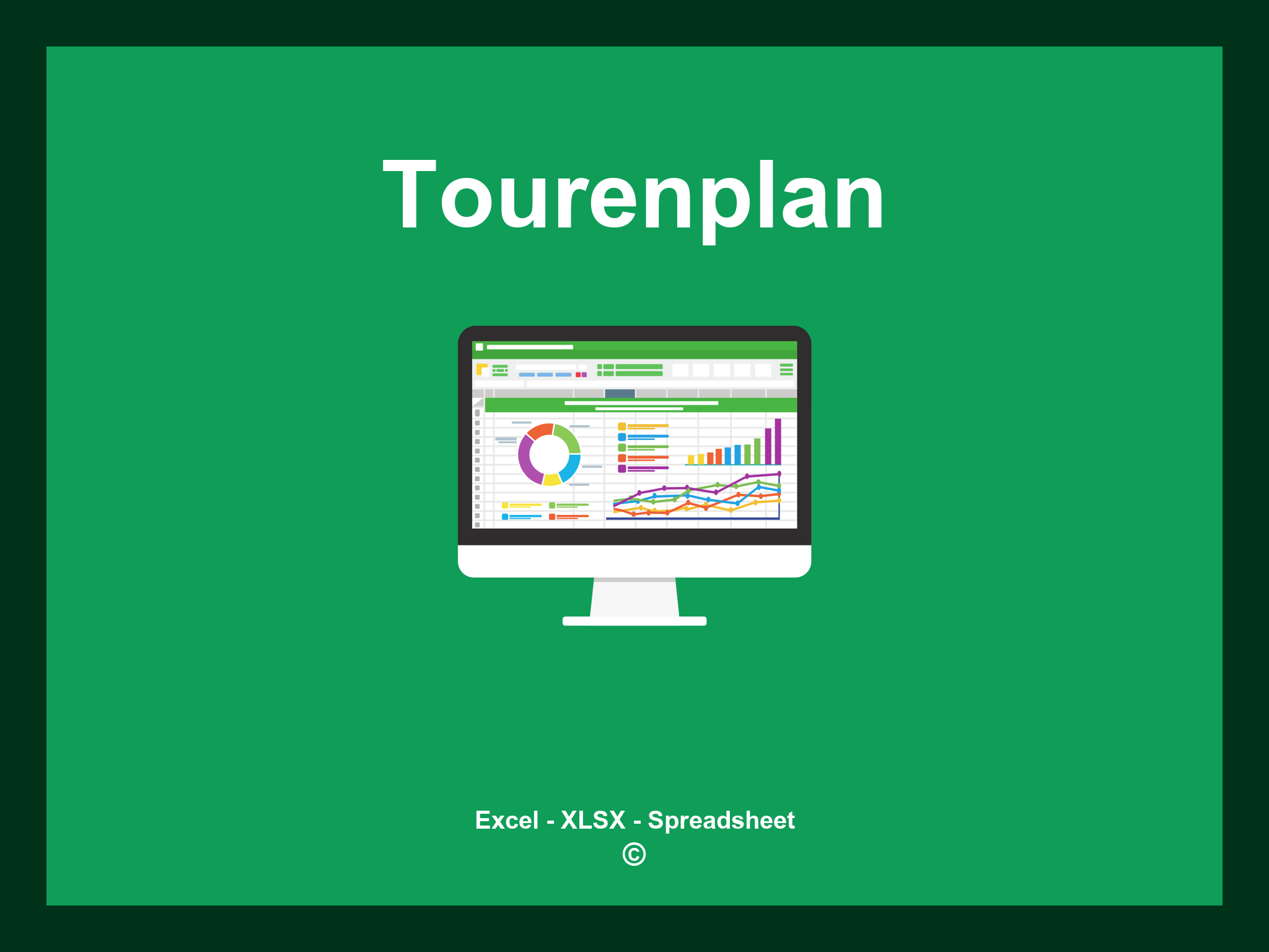 Tourenplan Excel Vorlage