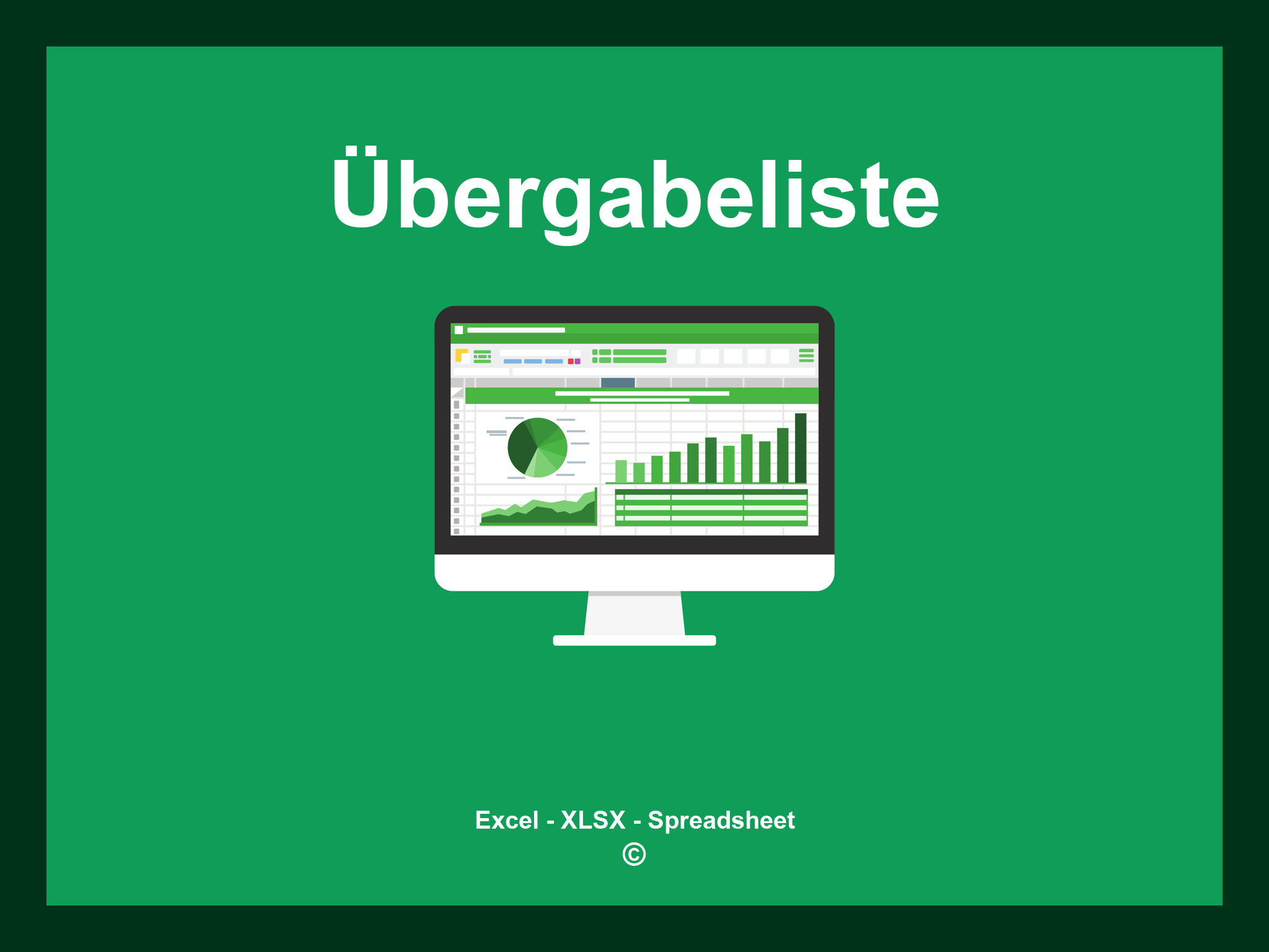 Übergabeliste Vorlage