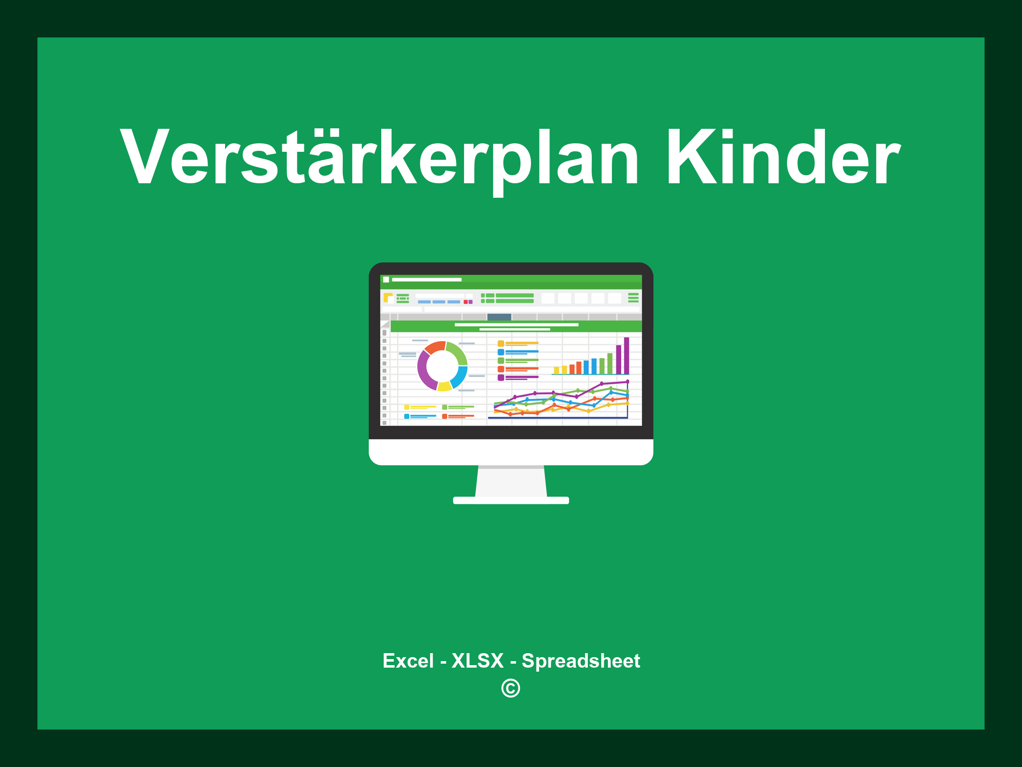 Verstärkerplan Kinder Vorlage