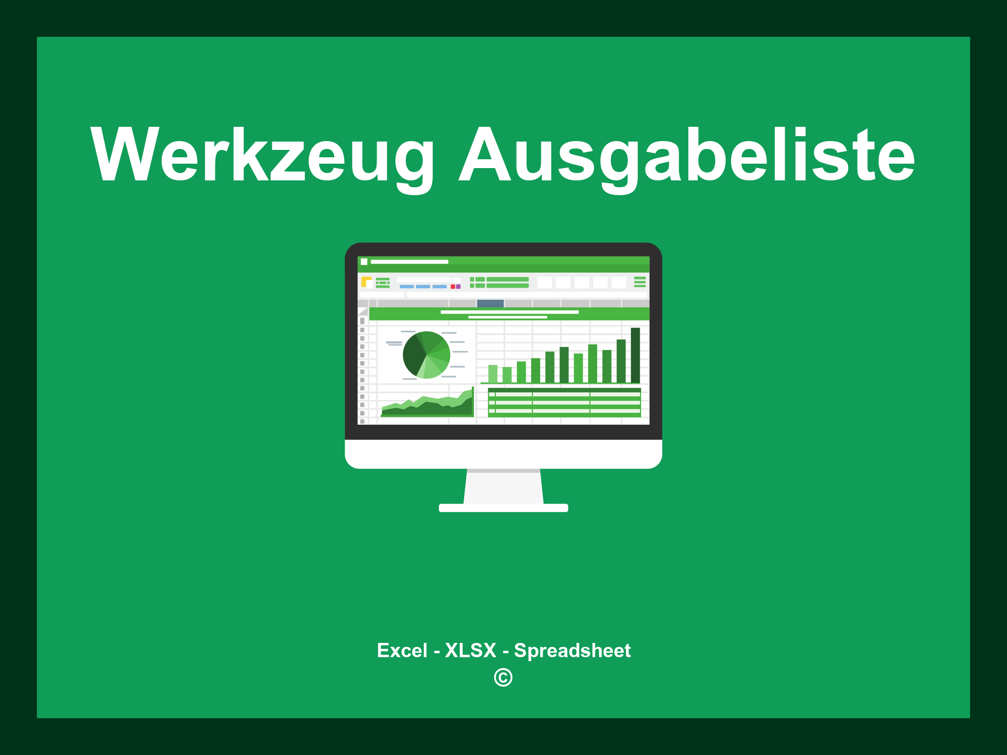 Werkzeug Ausgabeliste
